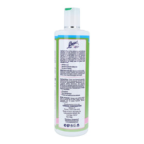 Lemisol Plus gentle cleanser closeup, menthol freshness with aloe and chamomile.
