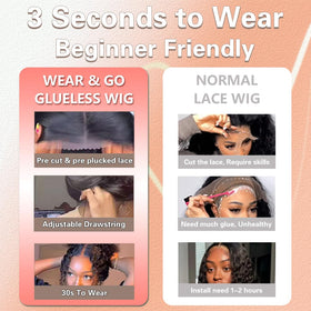 Lemiva pre-plucked natural hairline 7x5 lace front ready to wear