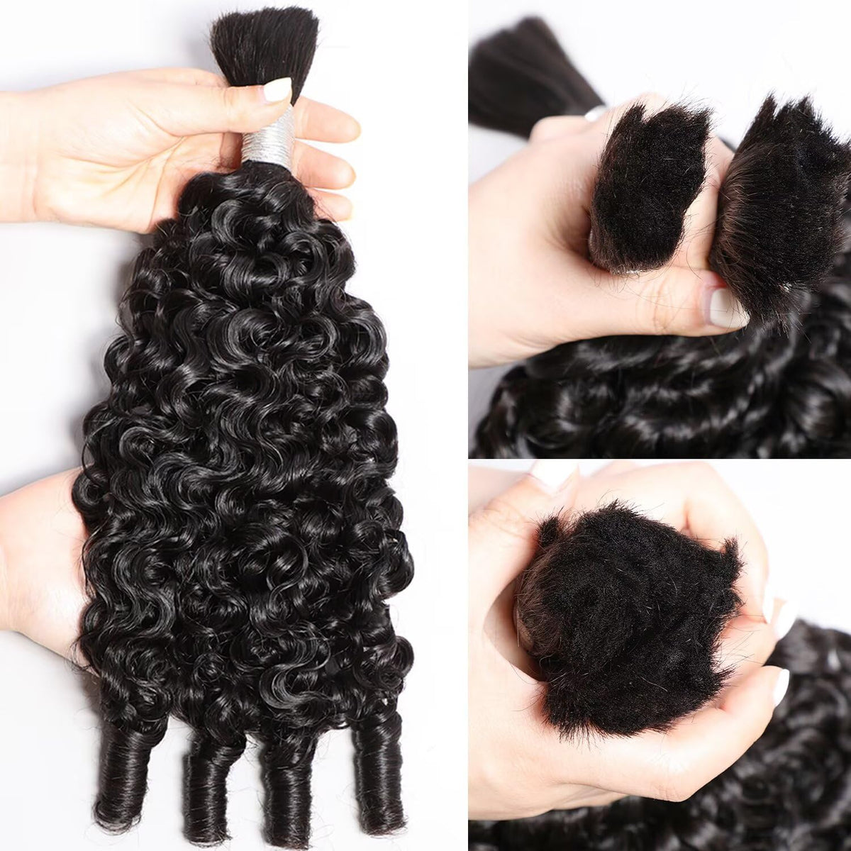 Lemoda 100g bundle for braiding ensures consistent thickness