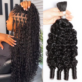 Lemoda 15A Burmese Curly braid hair in 20in for voluminous knotless braids
