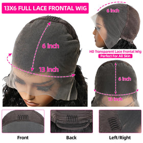 Lemoda 30-inch wig side part showing versatile styling options and seamless blends.