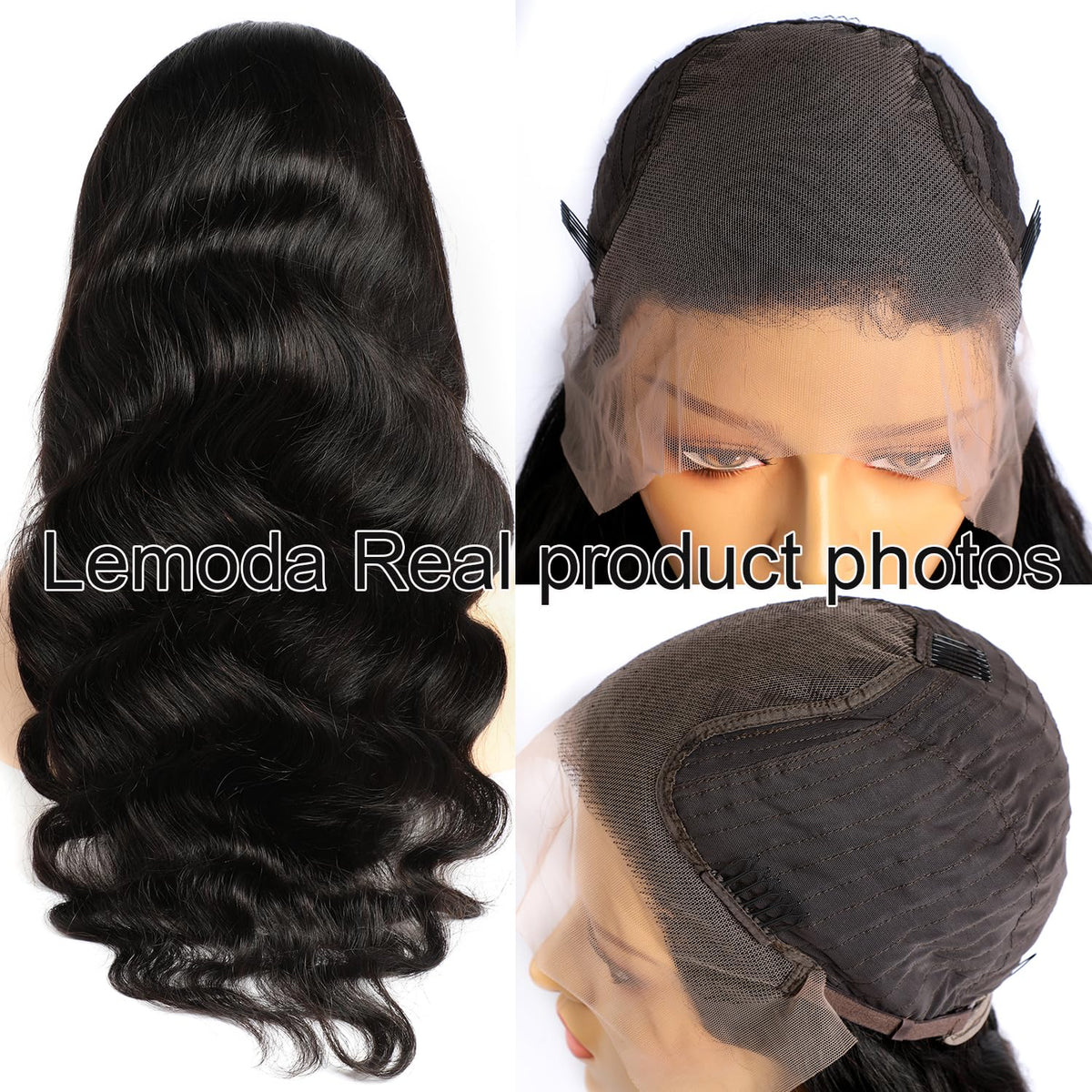 Lemoda HD lace close-up demonstrates undetectable scalp detail