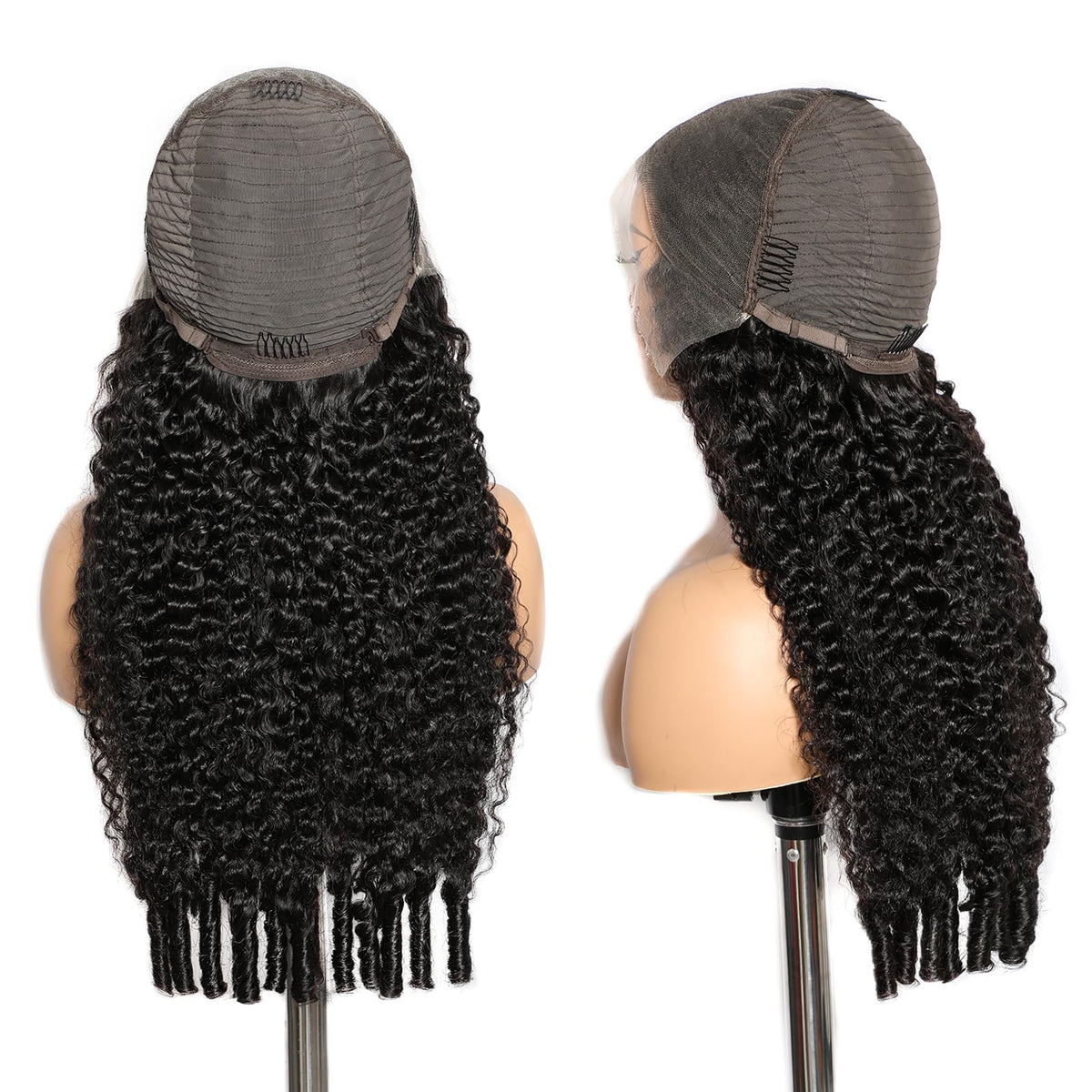 Lemoda HD transparent lace wig for seamless scalp look