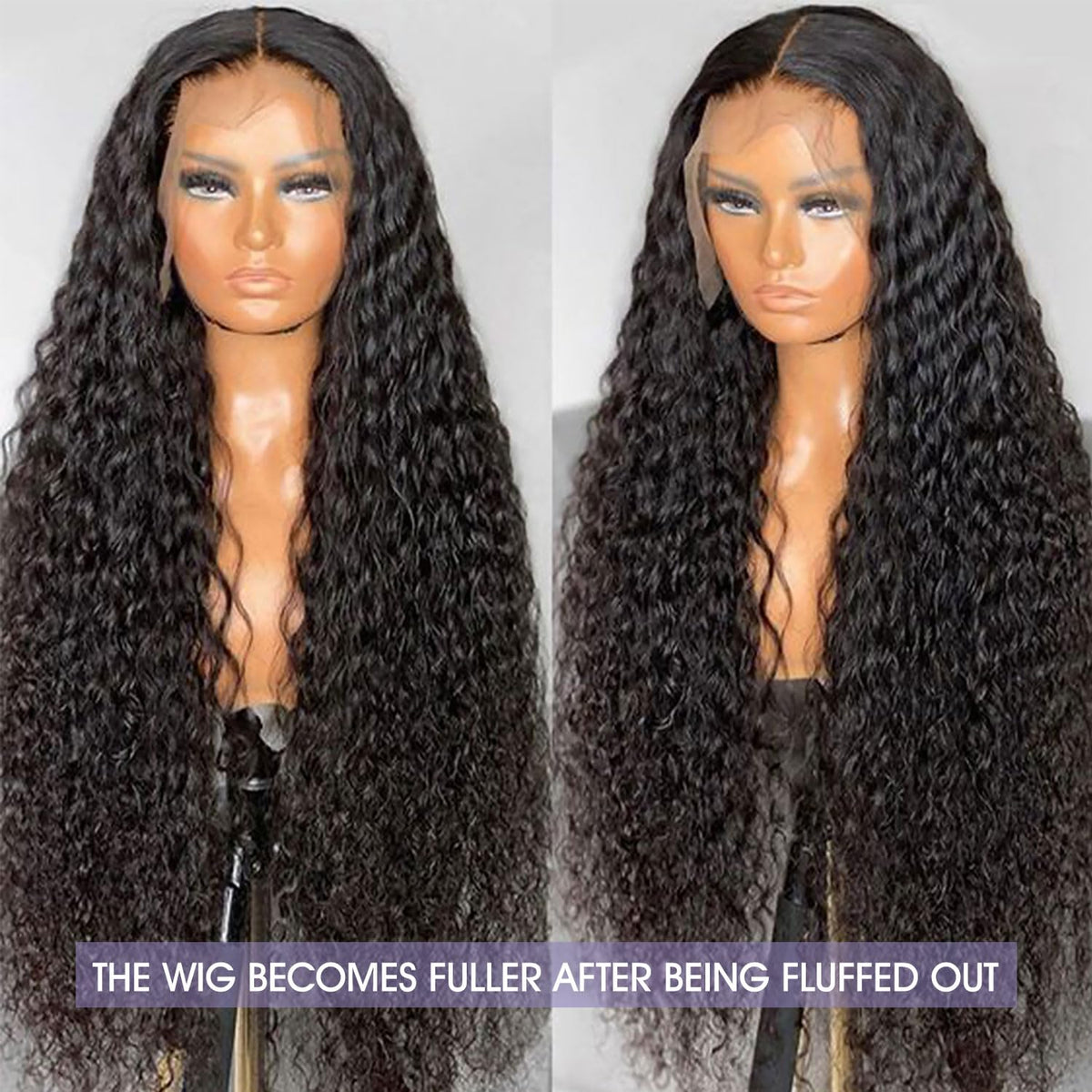 Lemoda pre-plucked hairline provides a ready-to-wear, natural appearance.