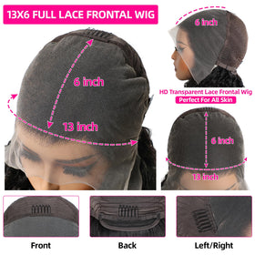 Lemoda pre-plucked natural hairline with baby hairs on Burmese curly wig