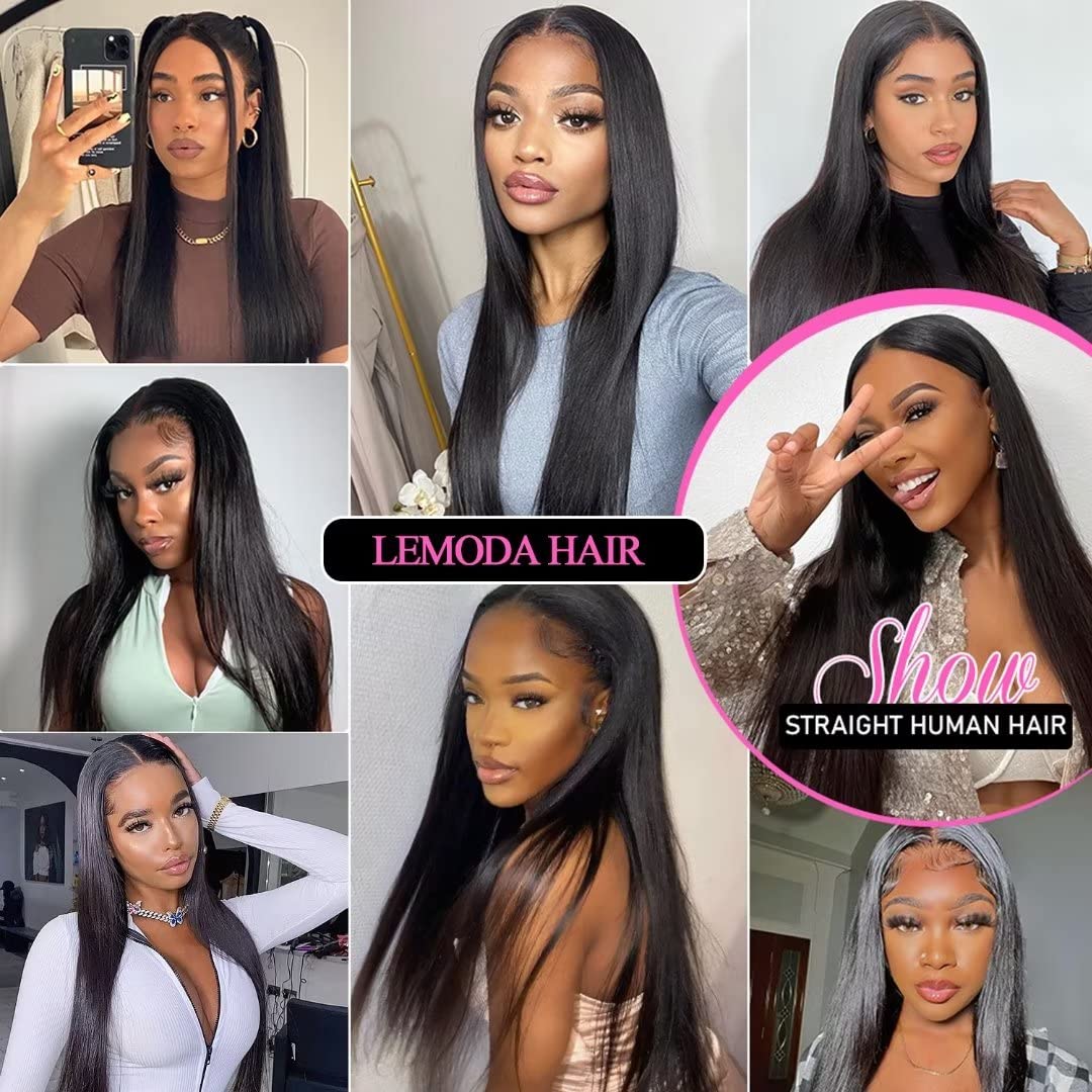 Lemoda versatile straight hair suitable for daily use or events.