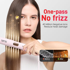 LENA 2-in-1 design for straight styles and defined waves.