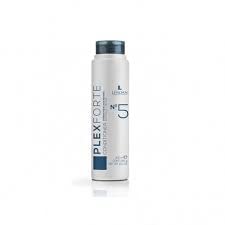 Lendan Plex Forte kit duo-pack display emphasizes a paired routine for stronger hair.