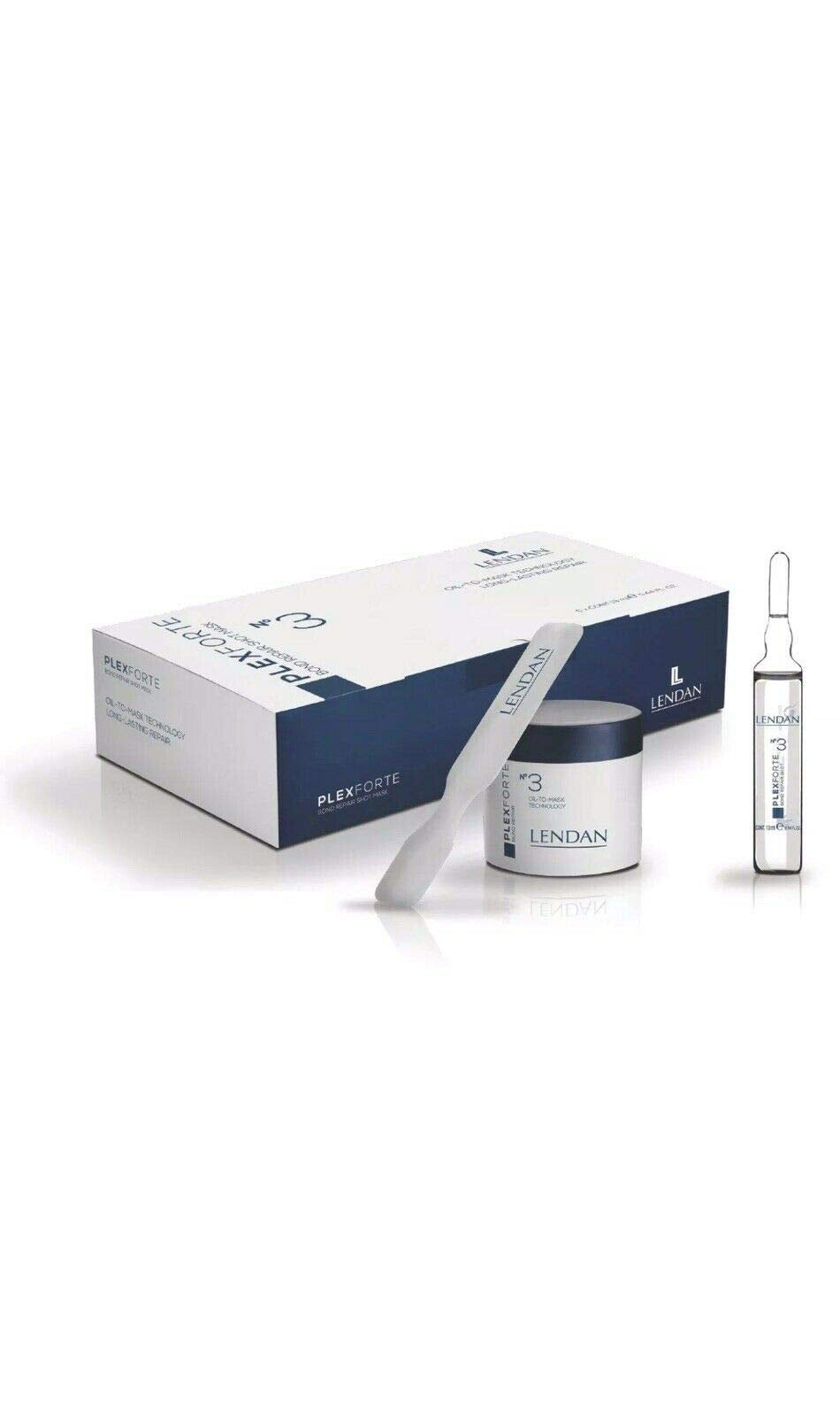 Lendan PlexForte Nº3 ampoules for bond repair and deep conditioning