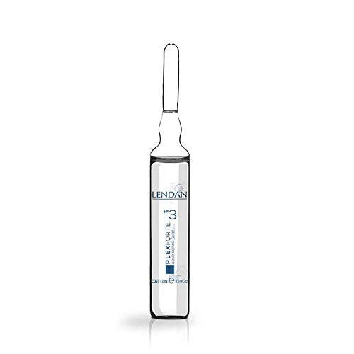 Lendan PlexForte Nº3 application in damp hair delivers immediate smoothness and manageability