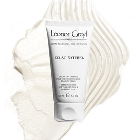 Leonor Greyl Éclat Naturel styling cream bottle ready for smooth, frizz-free styling.