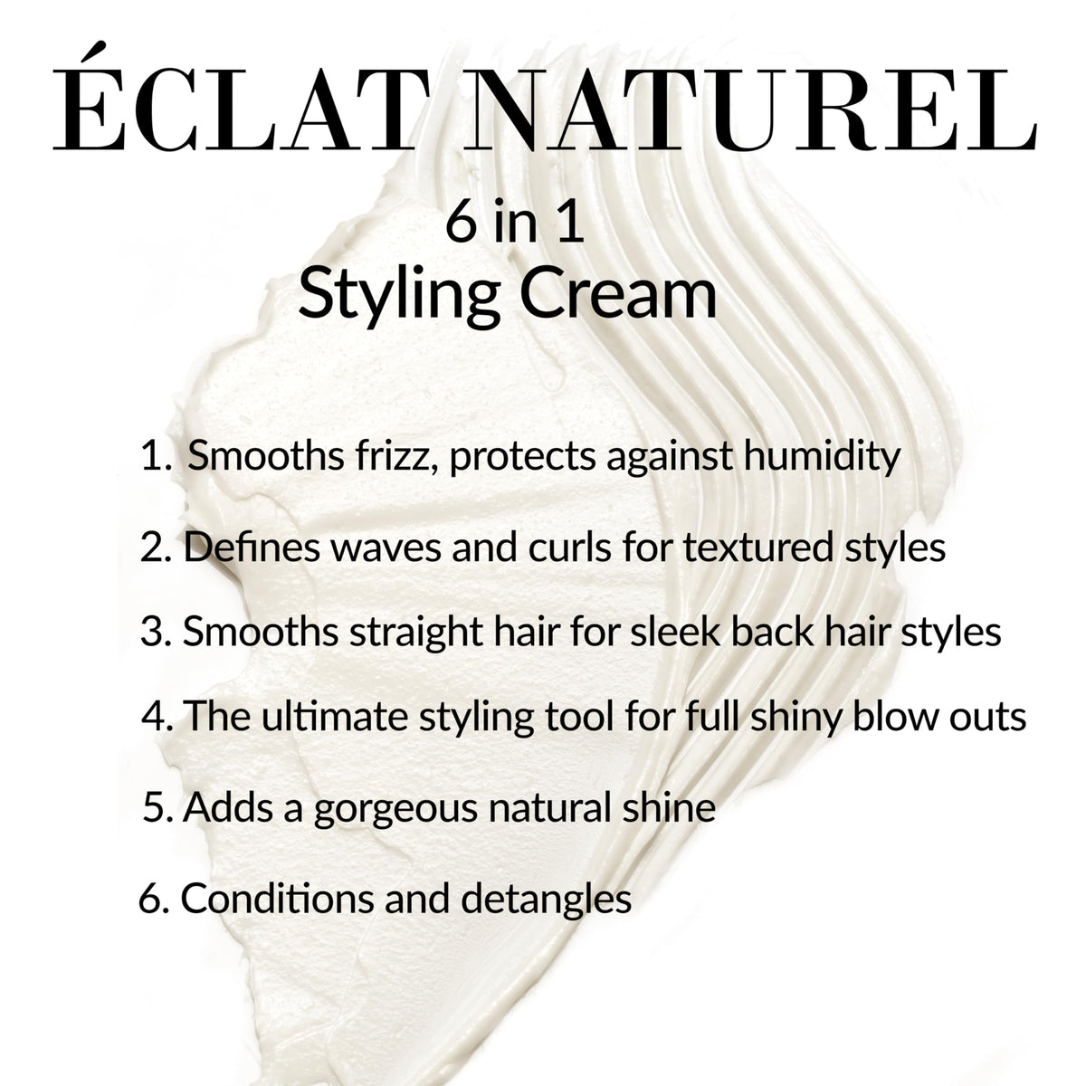 Apply Leonor Greyl Éclat Naturel to damp hair for defined texture.