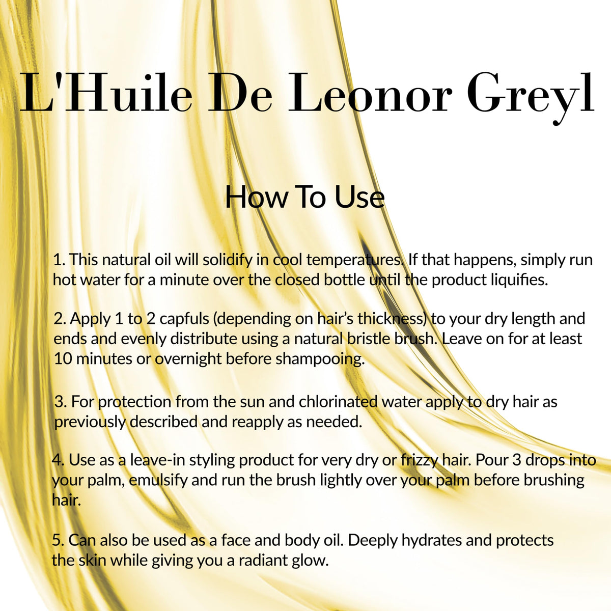 Overnight treatment option shown for deep nourishment before shampoo.