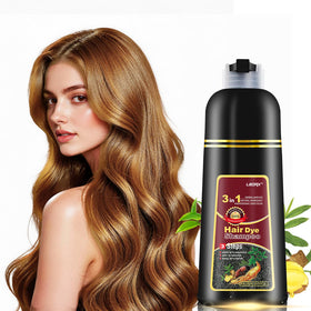 Leorx copper brown bottle shows convenient home color solution for at-home use