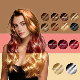 Leorx resulting hair is softened and conditioned after use with vibrant copper shade