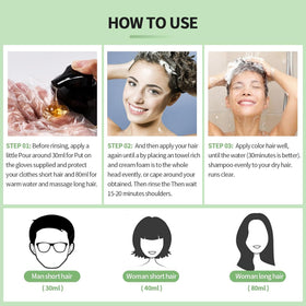 Leorx Hair Dye Shampoo delivers quick results for busy mornings.