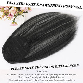 LEOSA ponytail texture looks soft with subtle shine for everyday wear