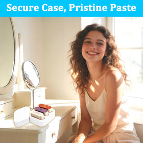 LeoTube Wild Deodorant Case travel-compact proves portability on trips.