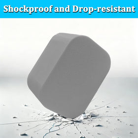 LeoTube rugged protection case shields Wild refills from drops and impact.