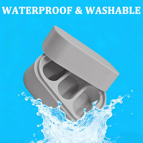 LeoTube water-resistant case seal guards Wild refills from moisture.