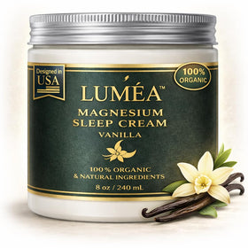 Lepac magnesium cream for legs and feet promotes calm before bed.