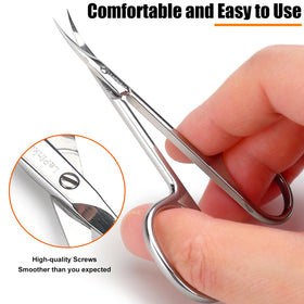 LePinko Professional Cuticle Scissors lash area grooming for precise shaping