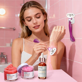 LEPONIX protective shave cream for a comfortable, close shave.