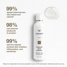 Vegan and cruelty-free logos underscore ethical skincare credentials.