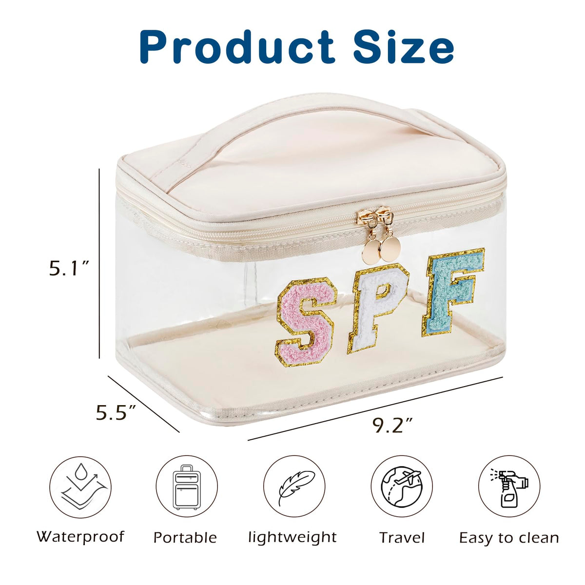 Lestikave waterproof SPF bag protects sunscreen essentials at the beach