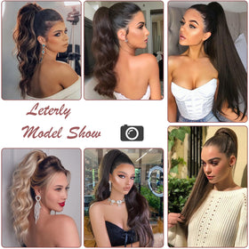 Leterly 18-inch extension enhances style in seconds.