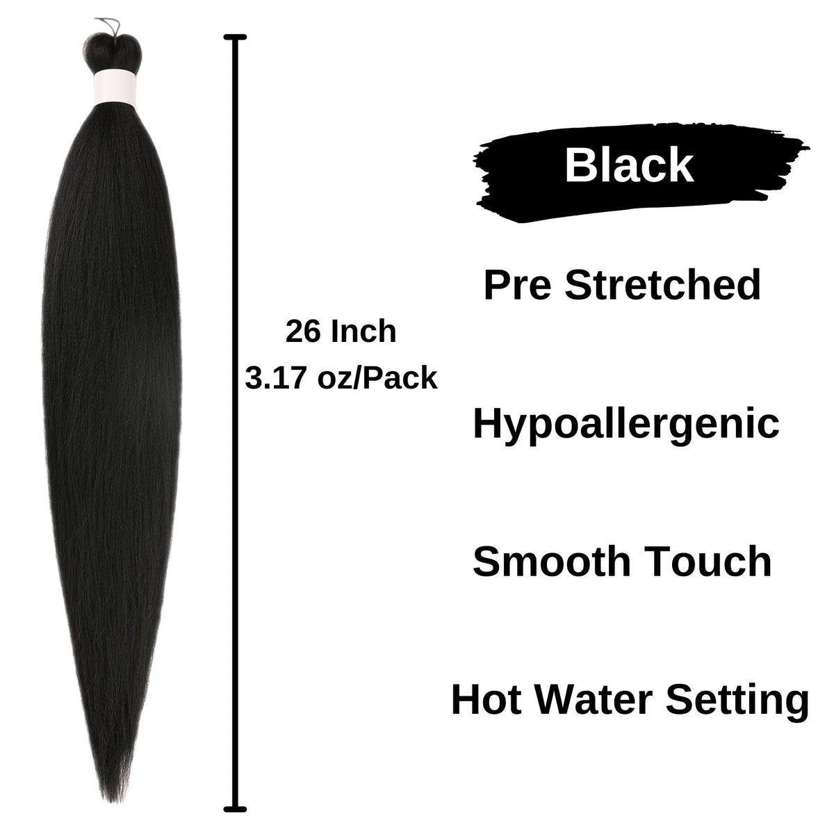 Leticia 24inch Deep Wave for vibrant boho braids.