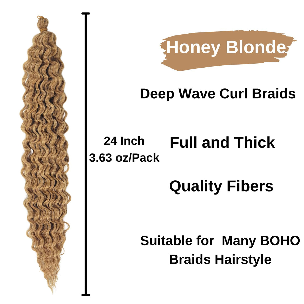 Leticia ash blonde boho braids with soft texture and lightweight feel.
