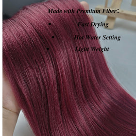 Leticia fast-drying braiding hair supports easy styling with less wait time.