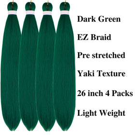 Leticia green braiding hair curly deep wave ready for Boho style ideas