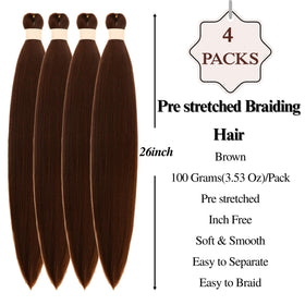 Leticia Kanekalon fiber braiding hair enabling easy braids with knotless finish.