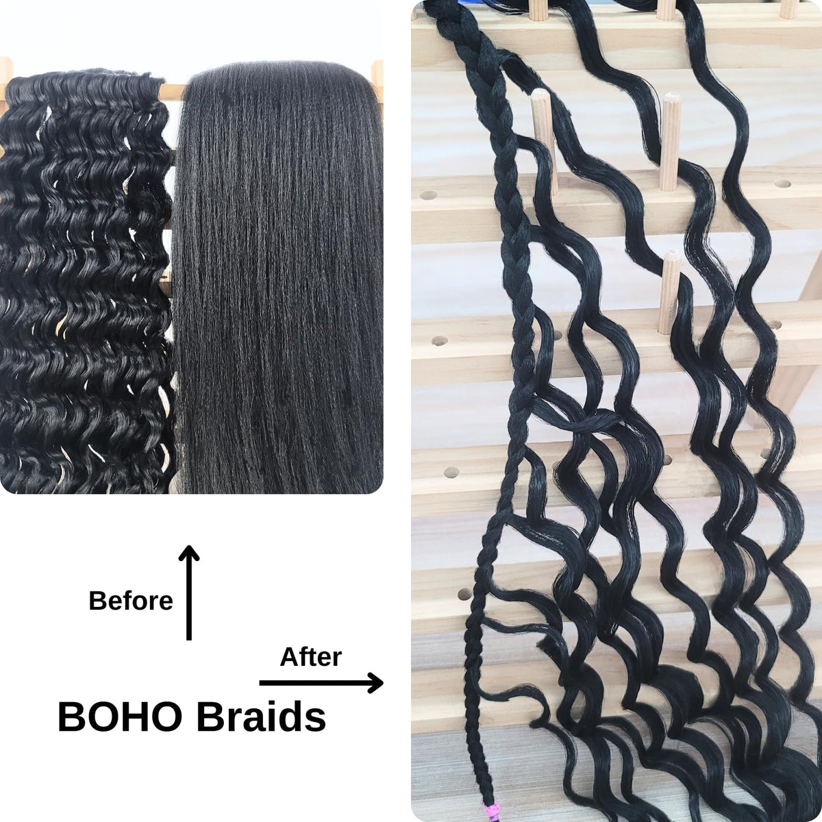 Leticia Knotless braiding hair ideal for beginners.