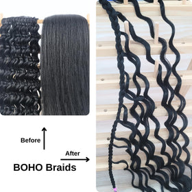Leticia Knotless braiding hair ideal for beginners.