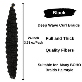 Leticia Pack of 5 for versatile boho braiding styles.