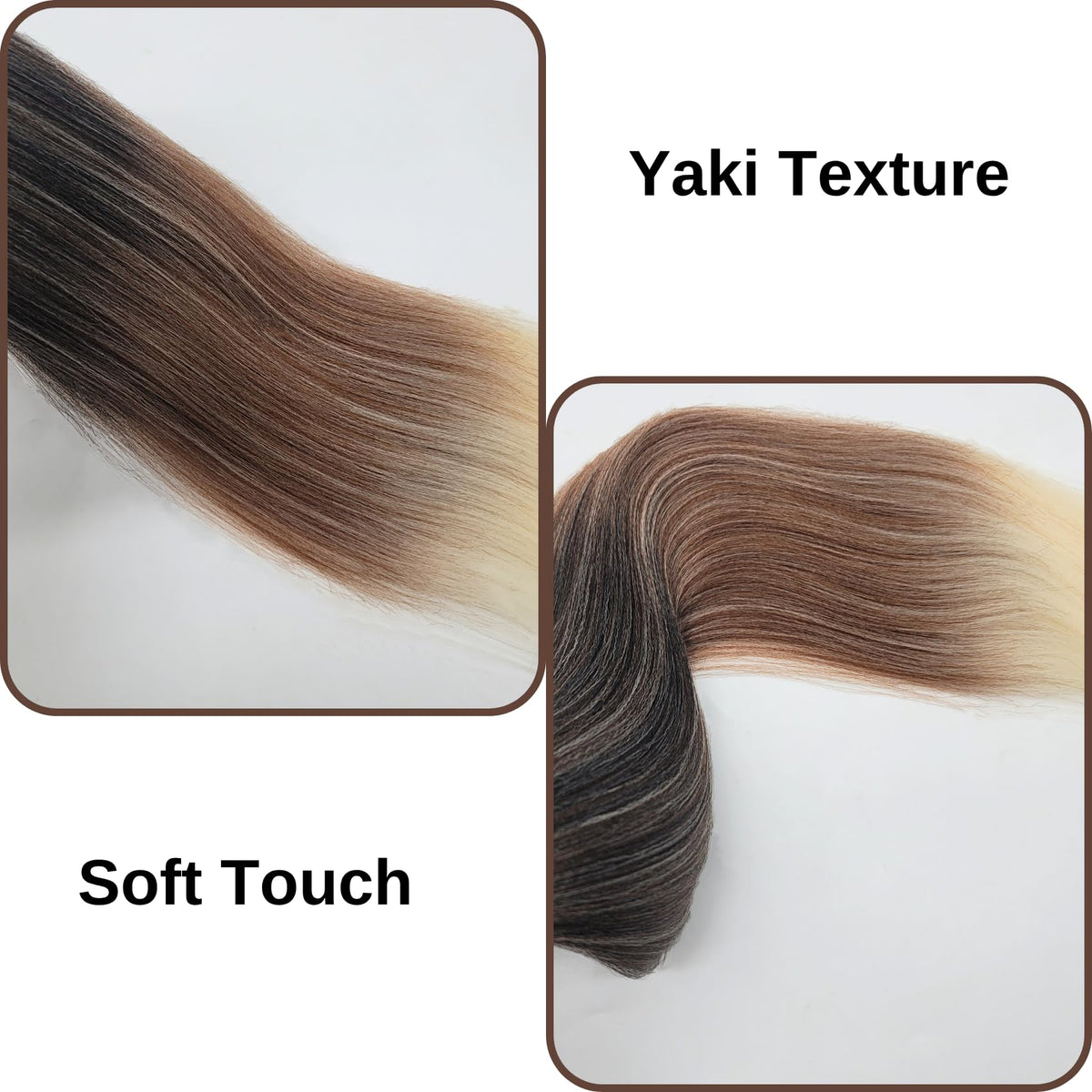 Leticia soft, smooth boho braids offering light feel and comfortable wear.