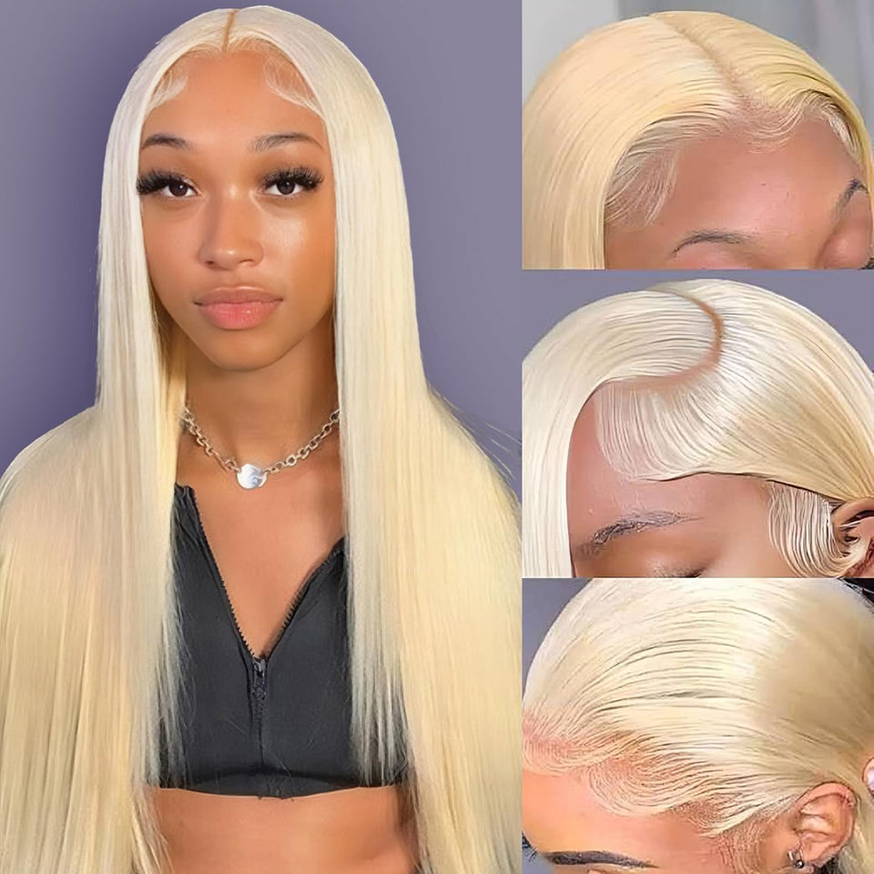 LETMIEO 613 lace-front wig with 13x6 HD lace, breathable cap for daily wear