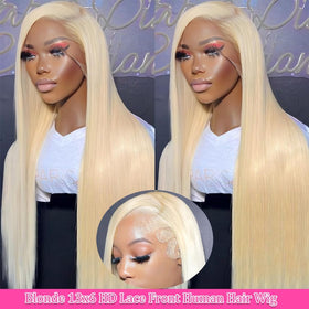 LETMIEO HD 13x6 lace front demonstrates deep parting for versatile styling.