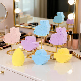 Lettry Easter sponge set packaging helps organize your makeup tools.