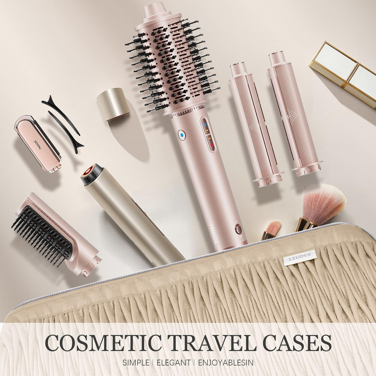Lightweight yet sturdy shell supports tools during transport.