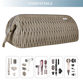 Interior padding in Leudes travel case protecting Shark FlexStyle and attachments