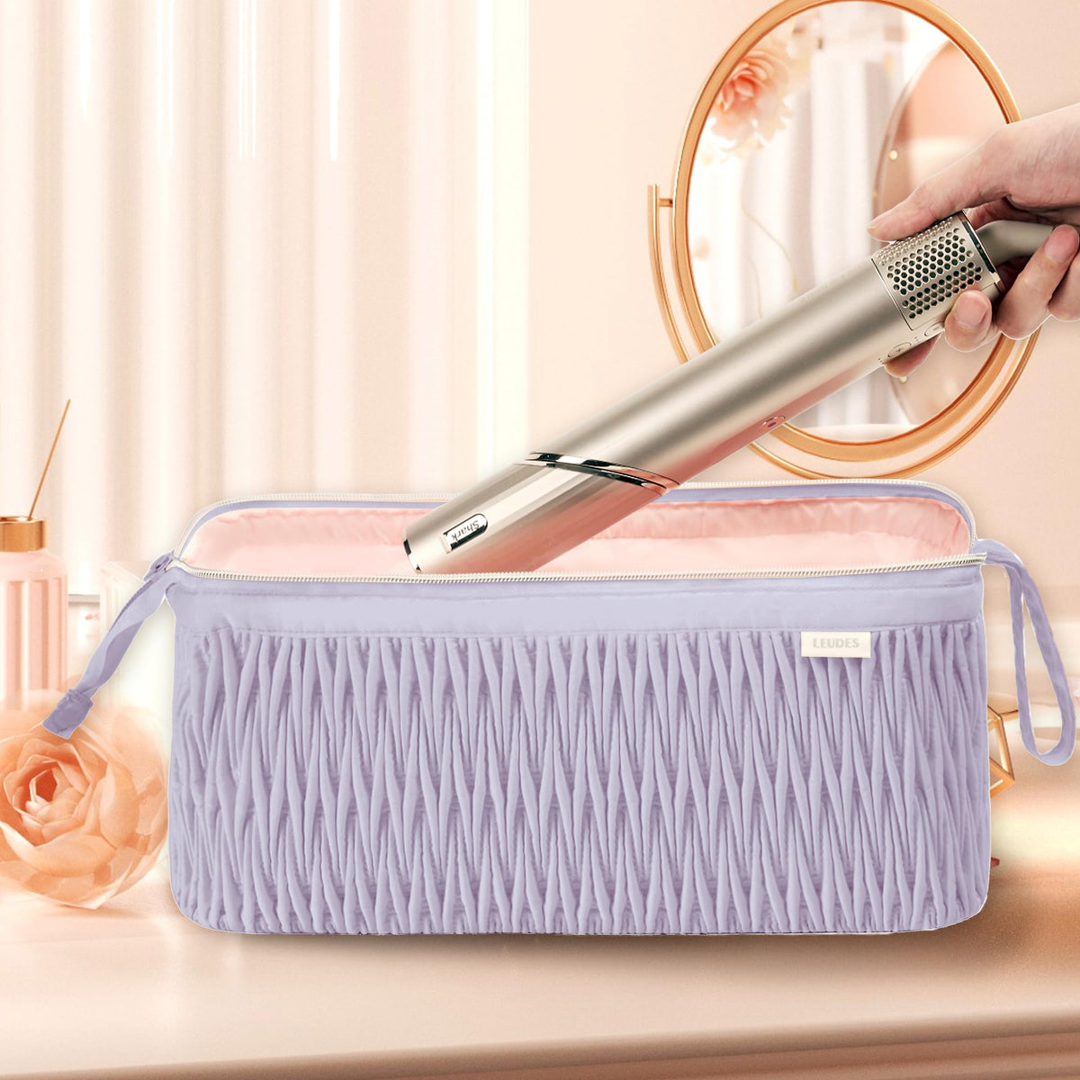 Premium chemical-free nylon balances durability with lightweight convenience