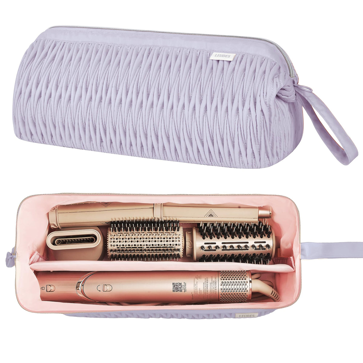 Leudes travel case with Shark FlexStyle organization for quick tool access