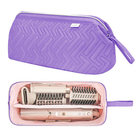 Leudes travel bag front view showing wide opening for quick access to attachments