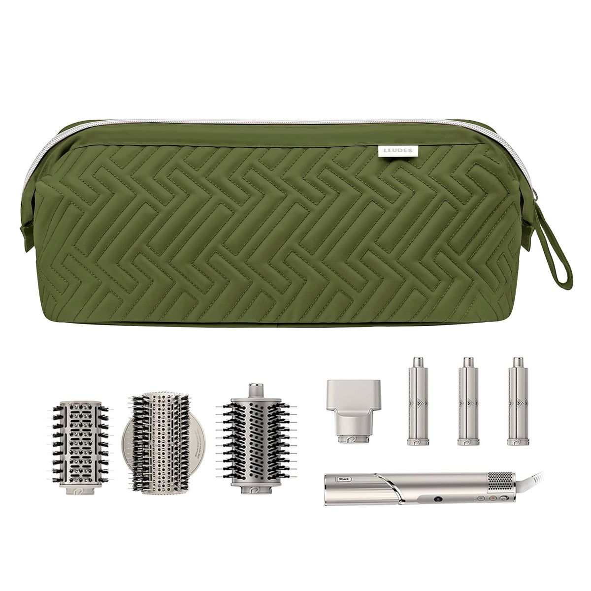 Wall-hanging carry loop and compact design in Leudes travel bag
