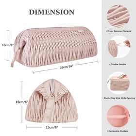 Leudes travel case central divider protects gear during transit