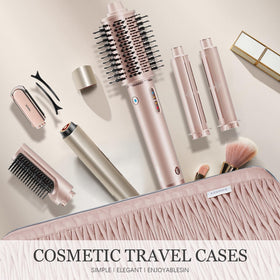 Leudes travel case handle and wall-mount option for space saving